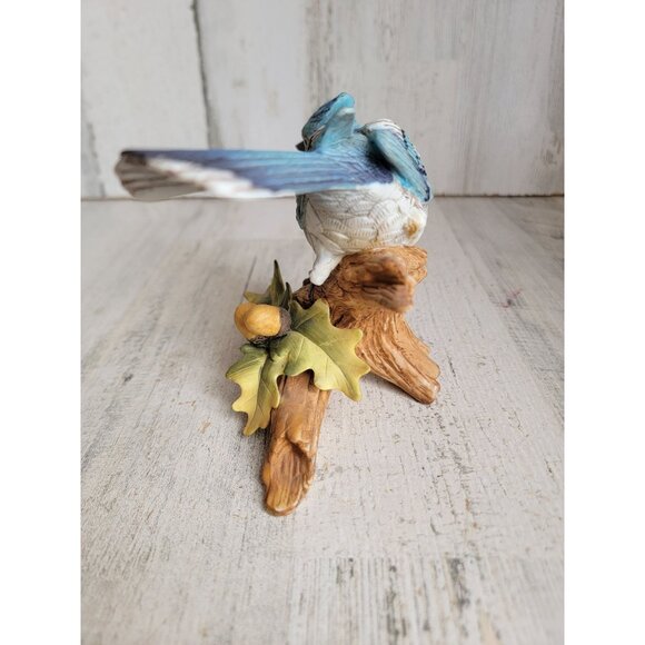 Sadek Andrea Blue Jay vintage bird statue nature home decor‎ - Picture 7 of 8